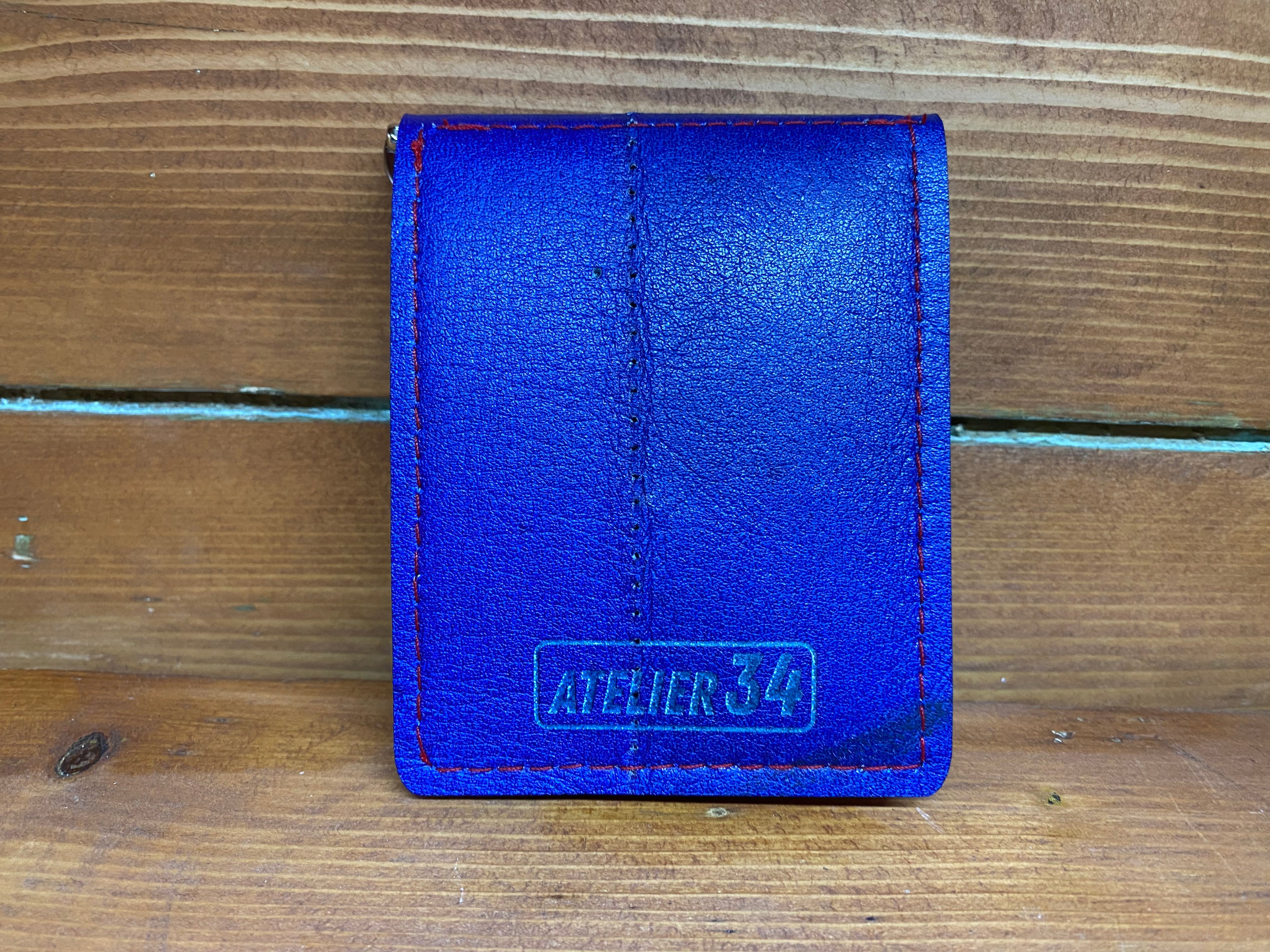 Portefeuille D&R bleu, Blanc et Rouge (209)