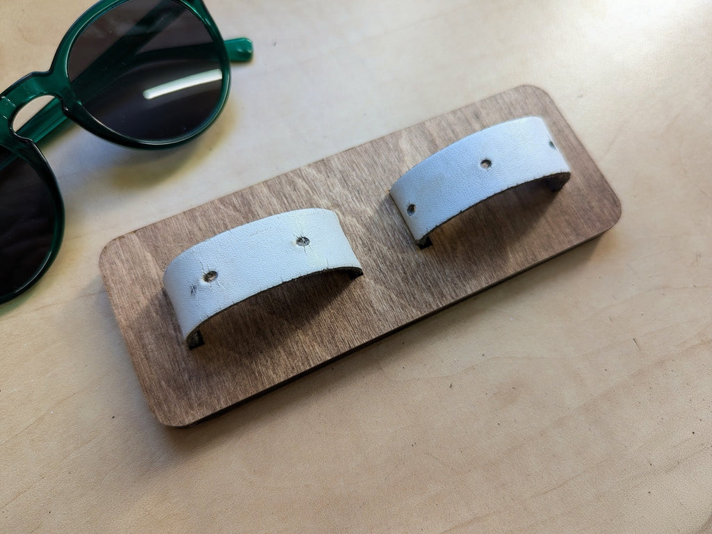 Support pour lunettes Noyer