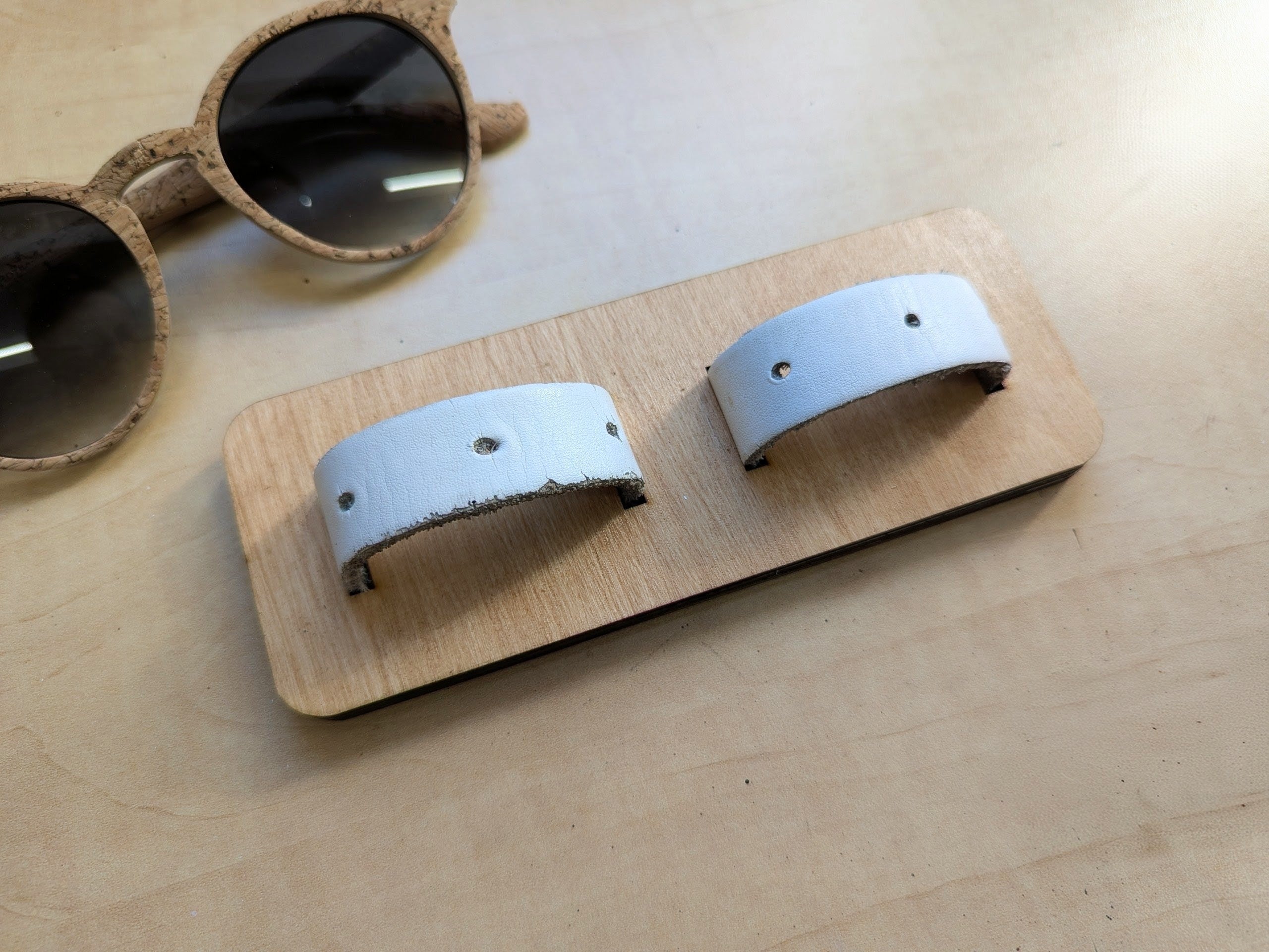 Support pour lunettes Naturel