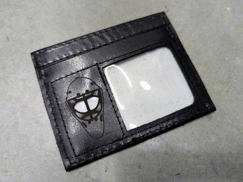 Porte-cartes masque Vintage/moderne Noir