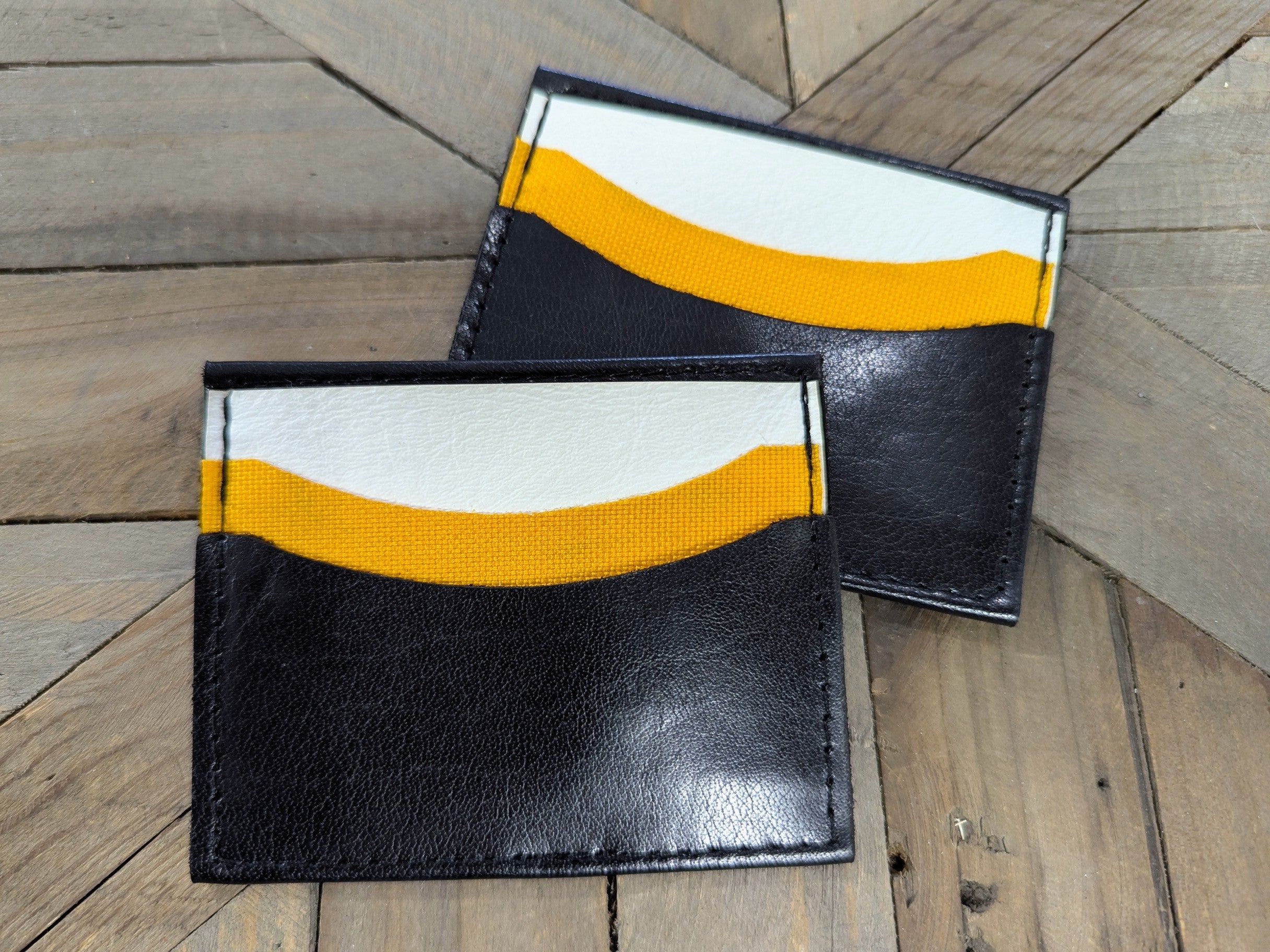 Porte-cartes masque Vintage/moderne Noir