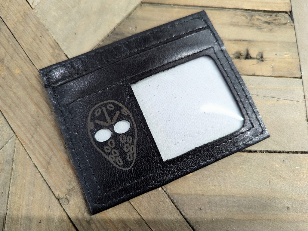 Porte-cartes masque Vintage/moderne Noir