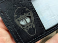 Porte-cartes masque Vintage/moderne Noir