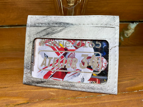 Porte-cartes couleurs blanc et Bleu(165)