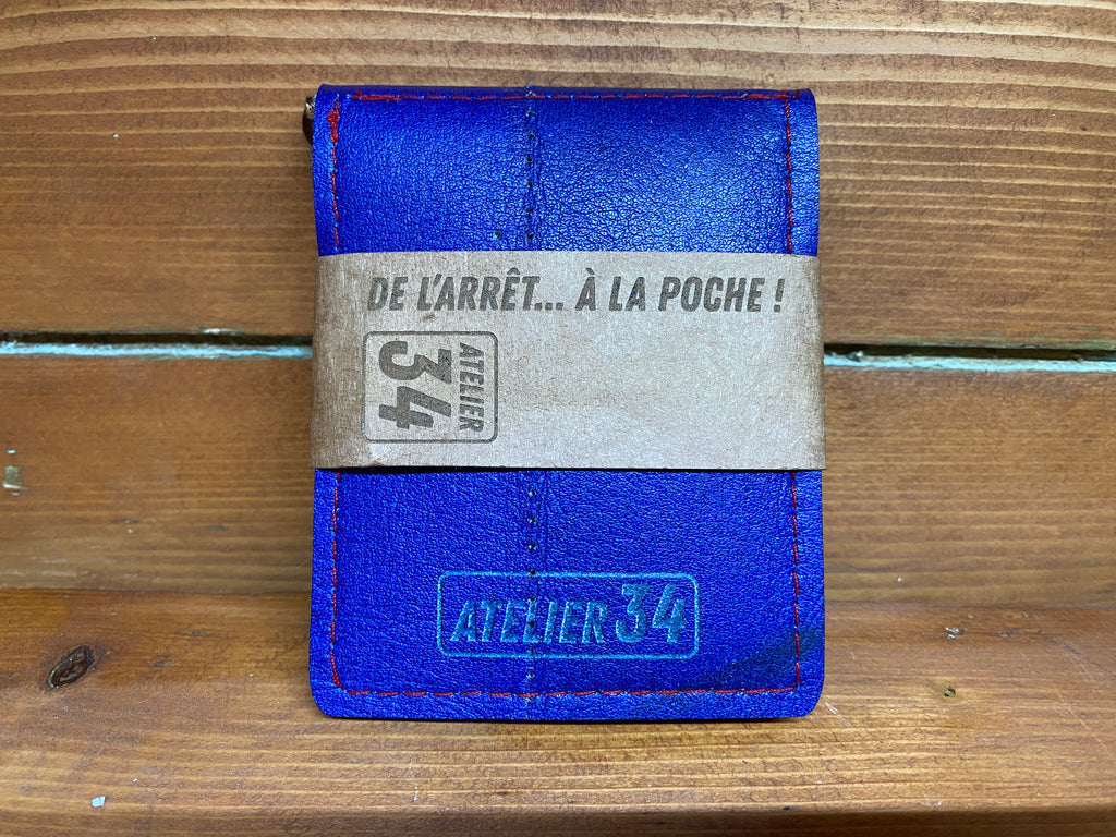 Portefeuille D&R bleu, Blanc et Rouge (209)