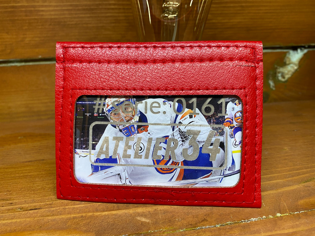 Porte-cartes couleurs Rouge et Bleu(161)