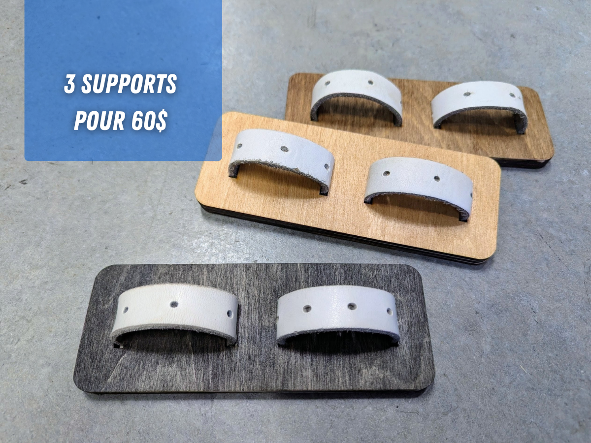 Support pour lunettes Ébène