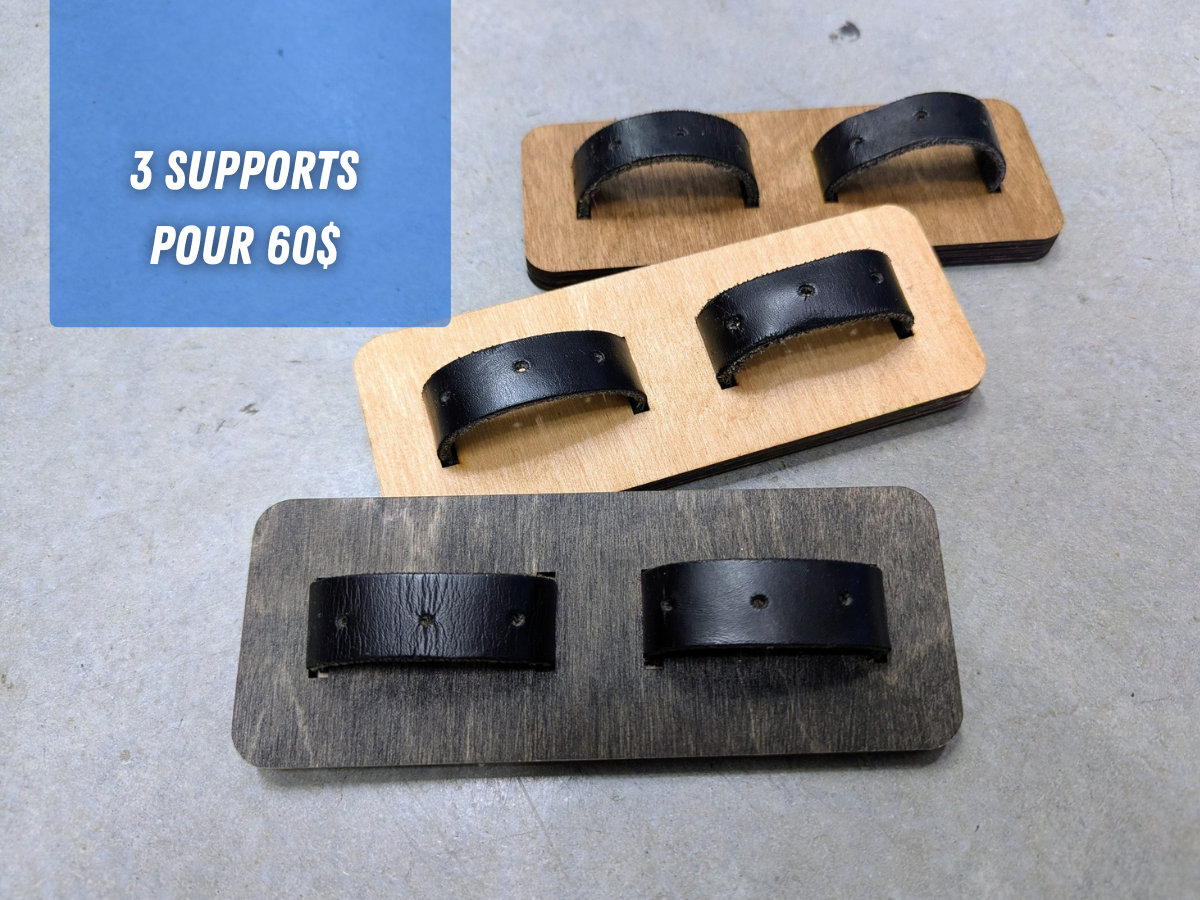 Support pour lunettes Ébène