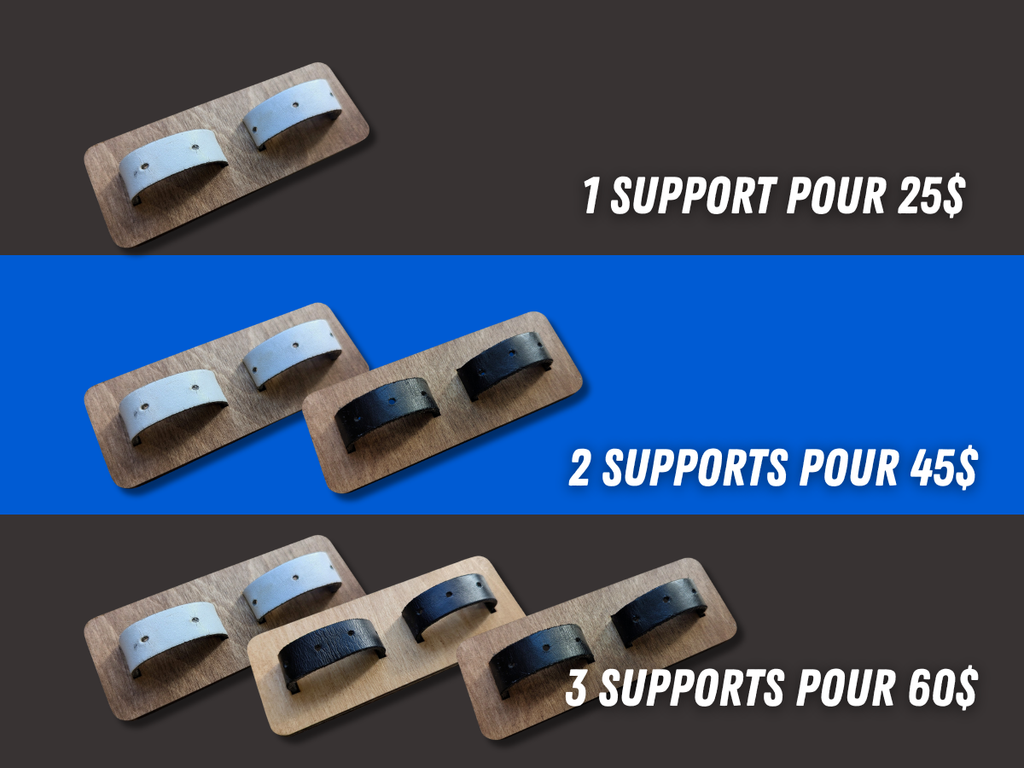 Support pour lunettes Ébène