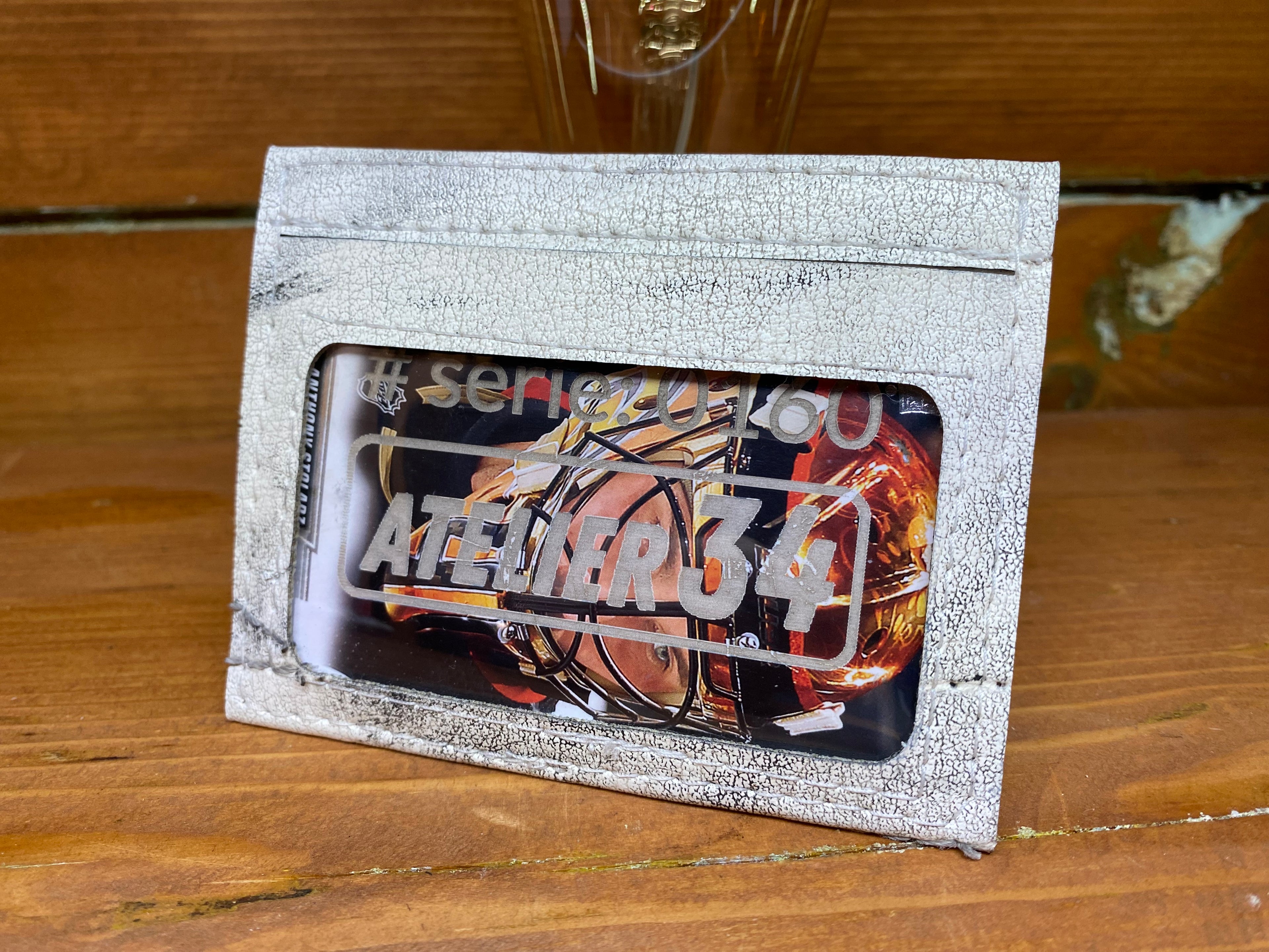 Porte-cartes Blanc, Jaune et violet (160)