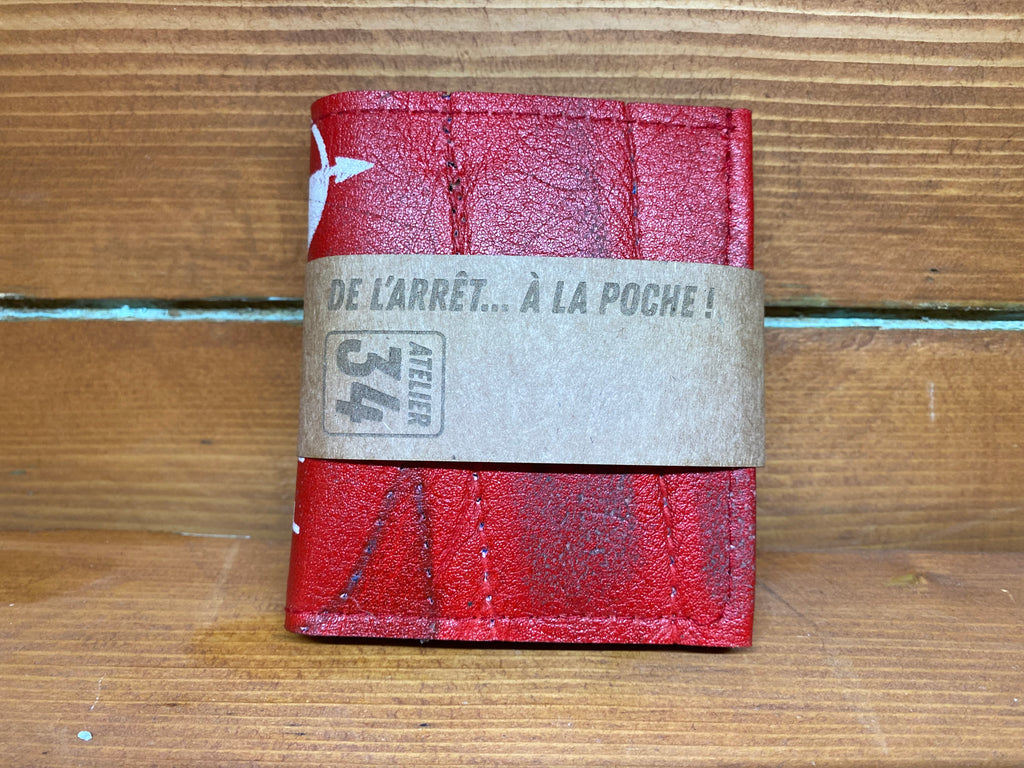 Portefeuille D&R bleu, Blanc et Rouge (207)