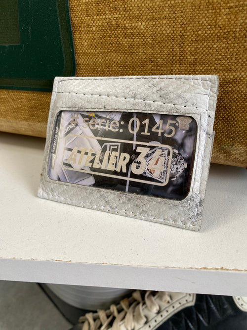 Porte-cartes bleu, blanc et rouge (145)