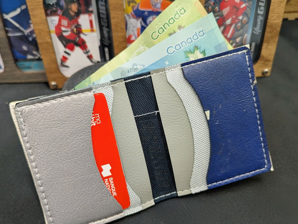 Portefeuille Bleu, Blanc et gris (186)