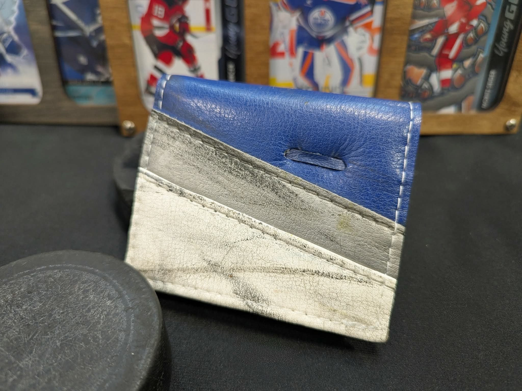 Portefeuille Bleu, Blanc et gris (186)