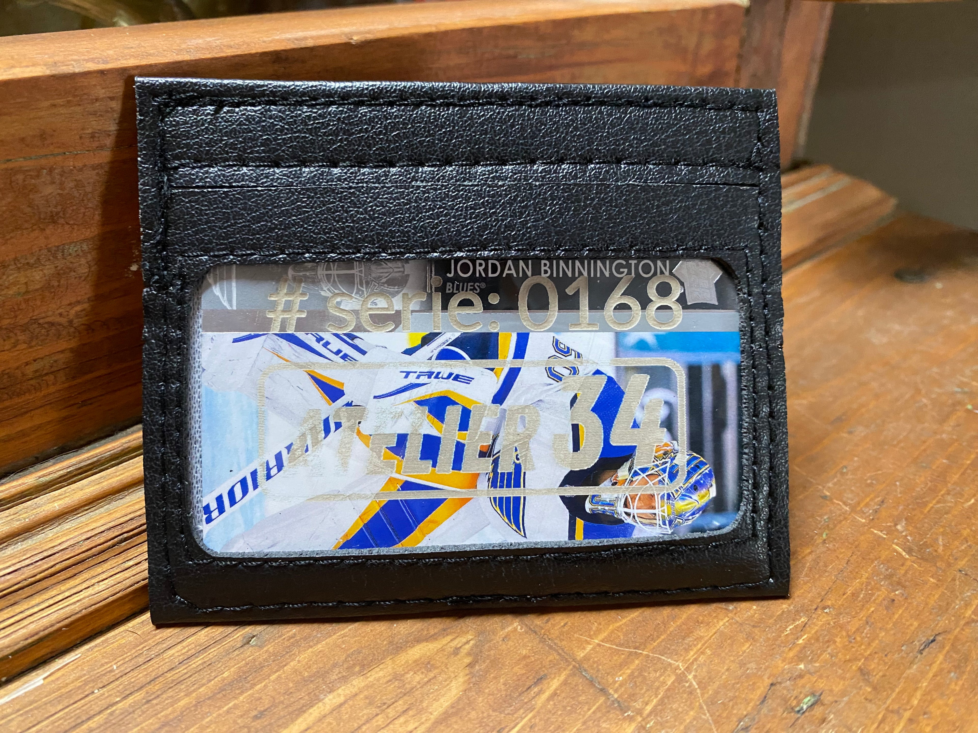 Porte-cartes couleurs des Oilers d'Edmonton (168)