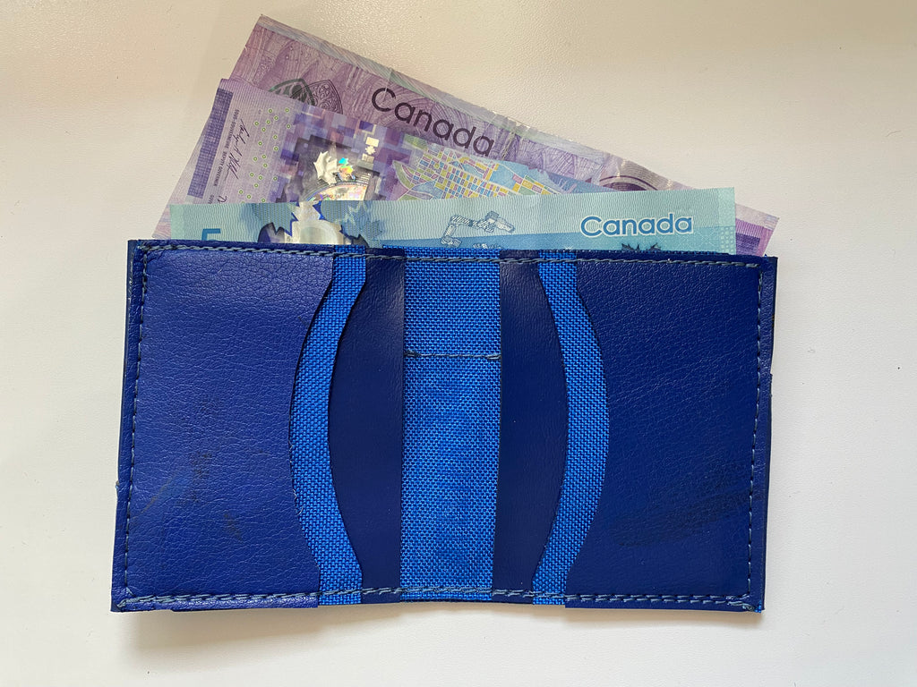 Portefeuille bleu complet (218)