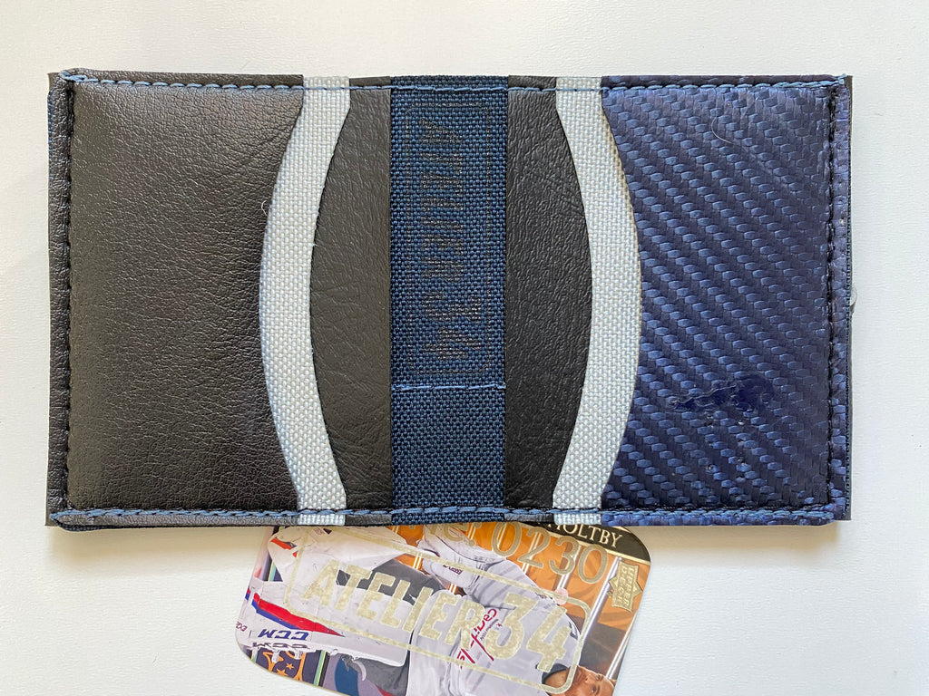 Portefeuille Vaughn Bleu et Noir(230)