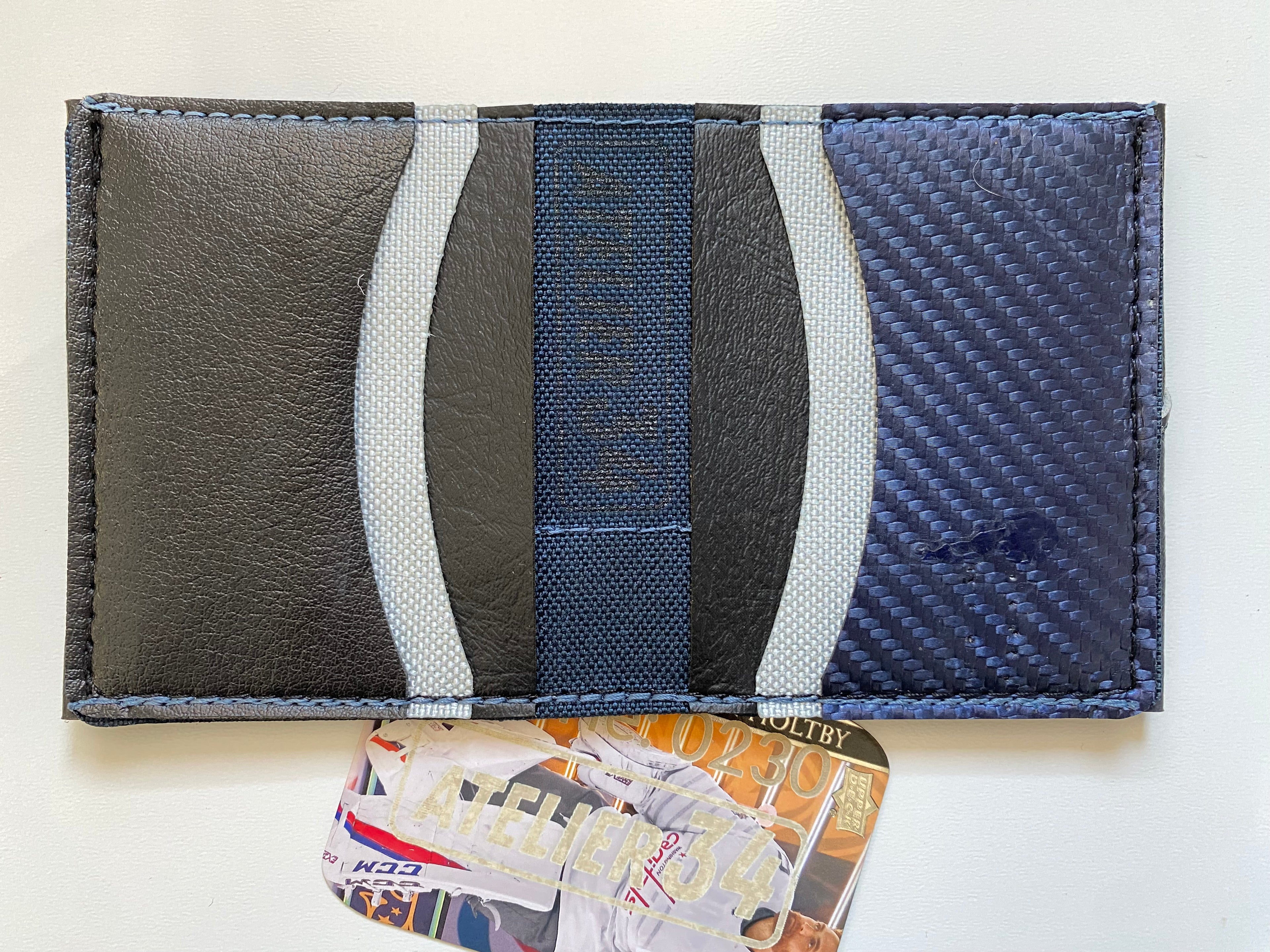 Portefeuille Vaughn Bleu et Noir(230)