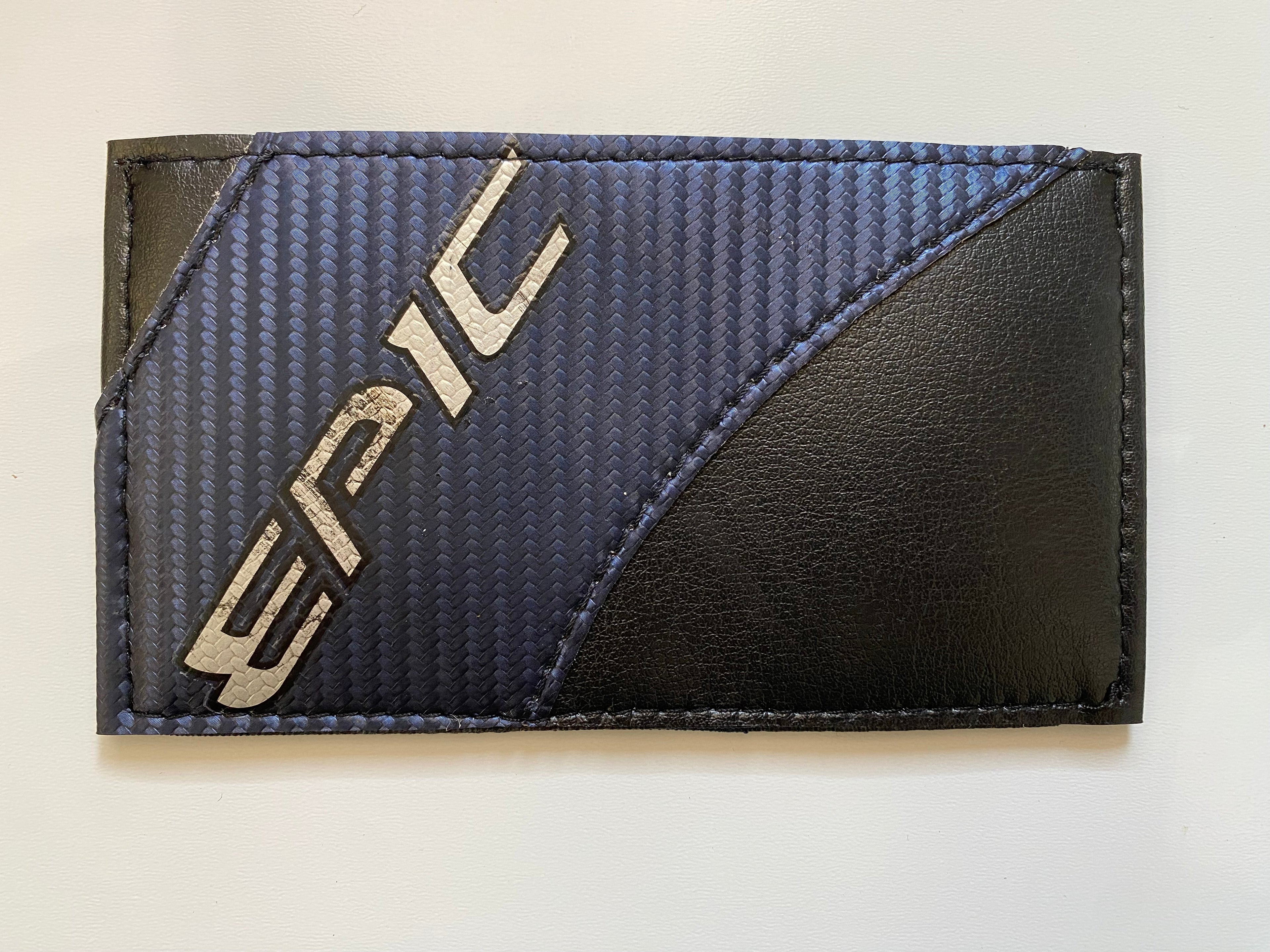 Portefeuille Vaughn Bleu et Noir(230)