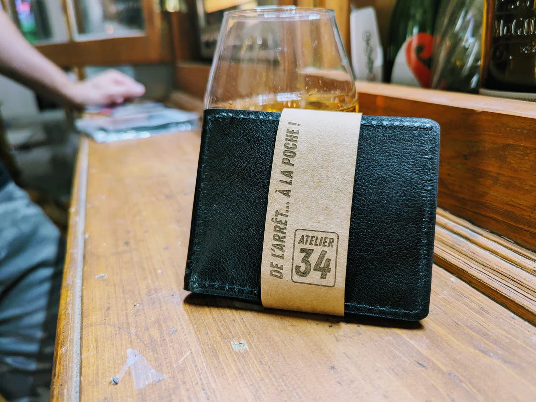 Portefeuille D&R argent et noir (49)