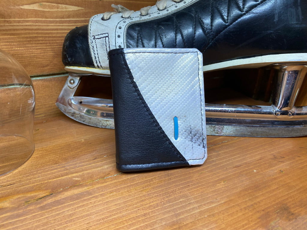 Portefeuille  bleu et blanc (88)