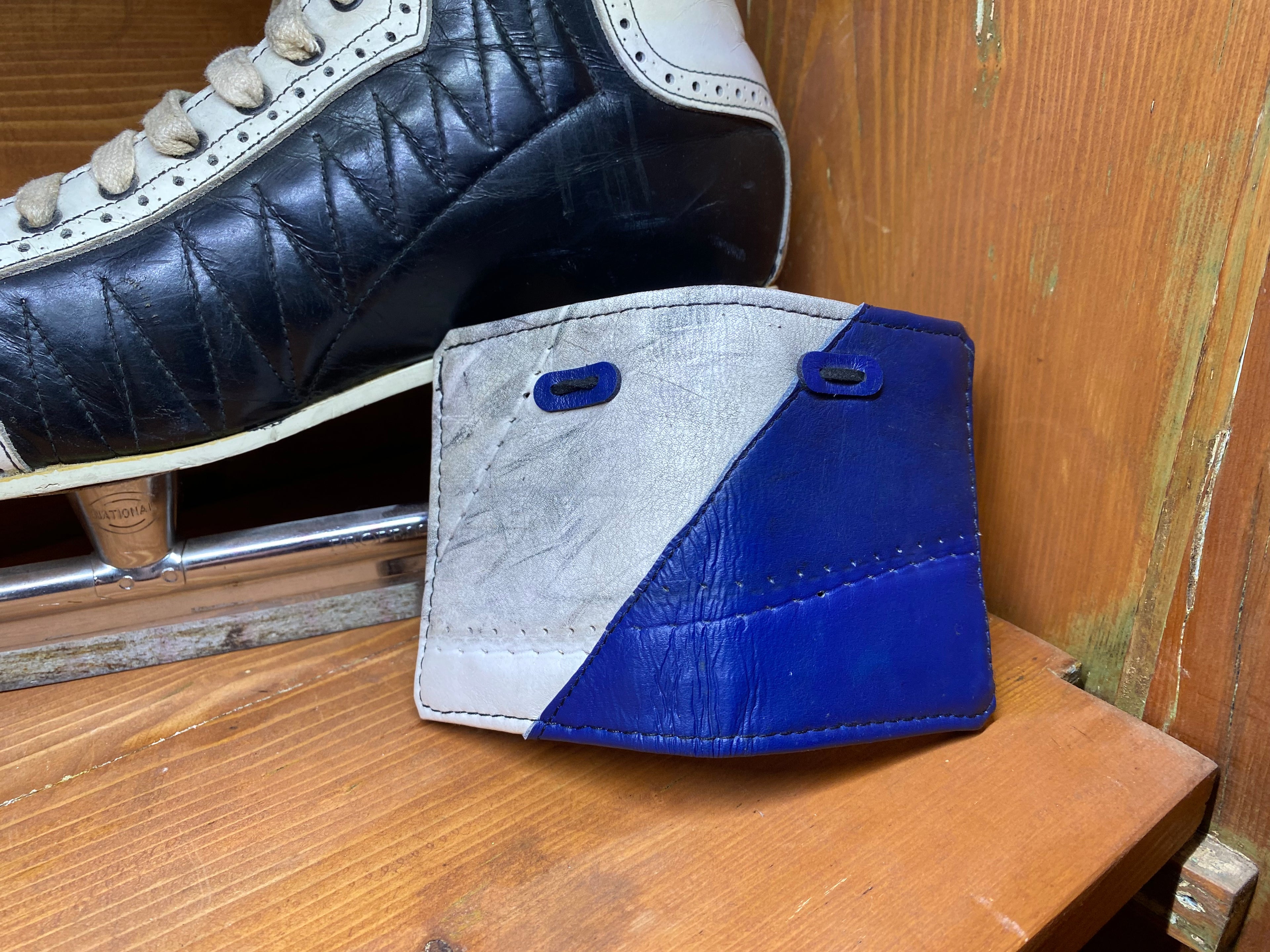 Portefeuille Blanc et Bleu (5)