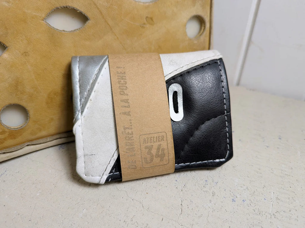 Portefeuille D&R Noir et argent (12)