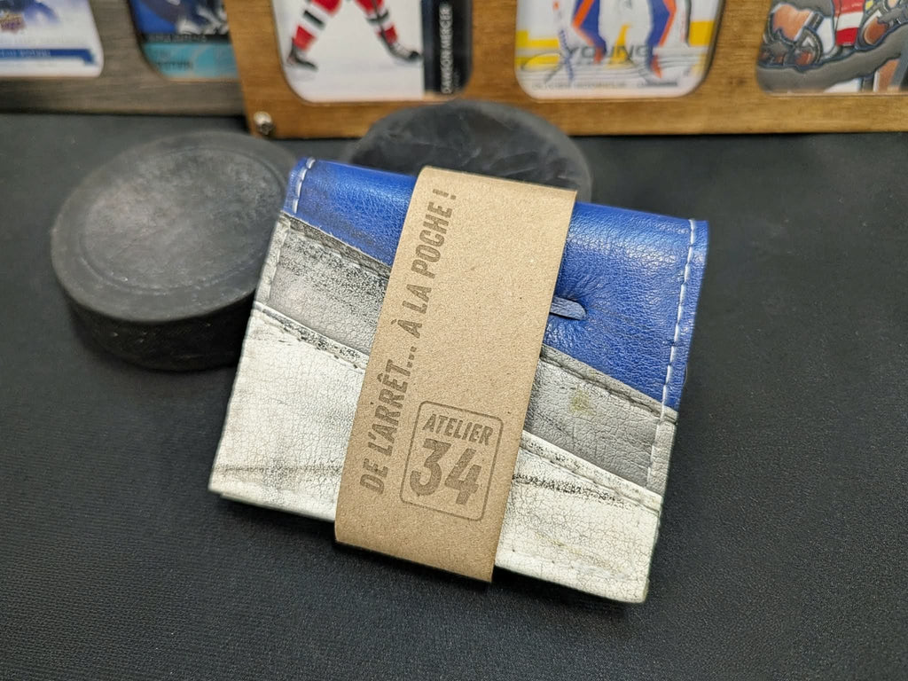 Portefeuille Bleu, Blanc et gris (186)