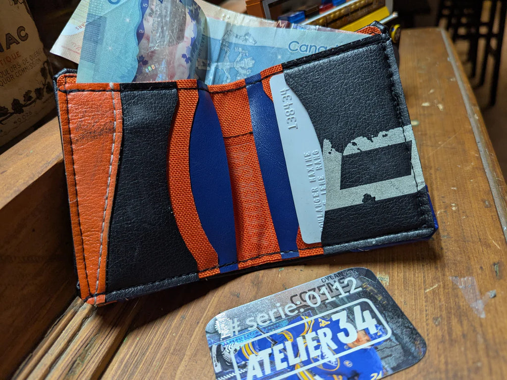 Portefeuille Reebok Premier Series orange,bleu et noir (112)