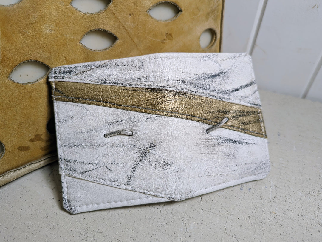 Portefeuille Reebok Premier Series ll Blanc et or (21)