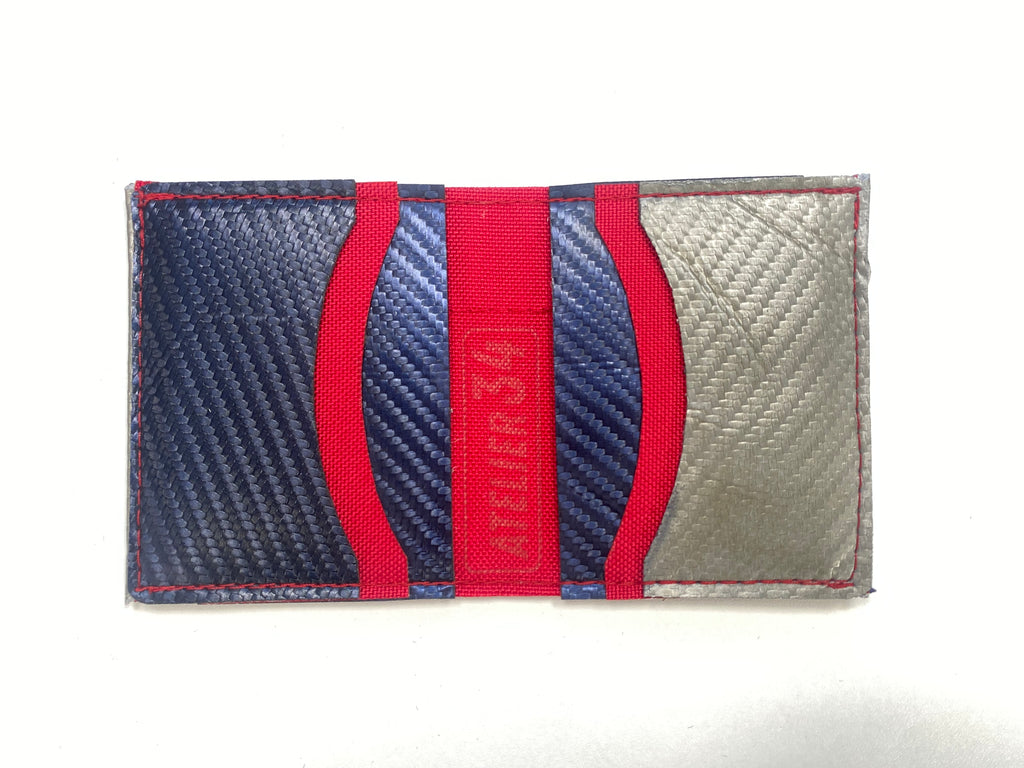 Portefeuille TPS Bionic Gris, Bleu et Rouge (203)