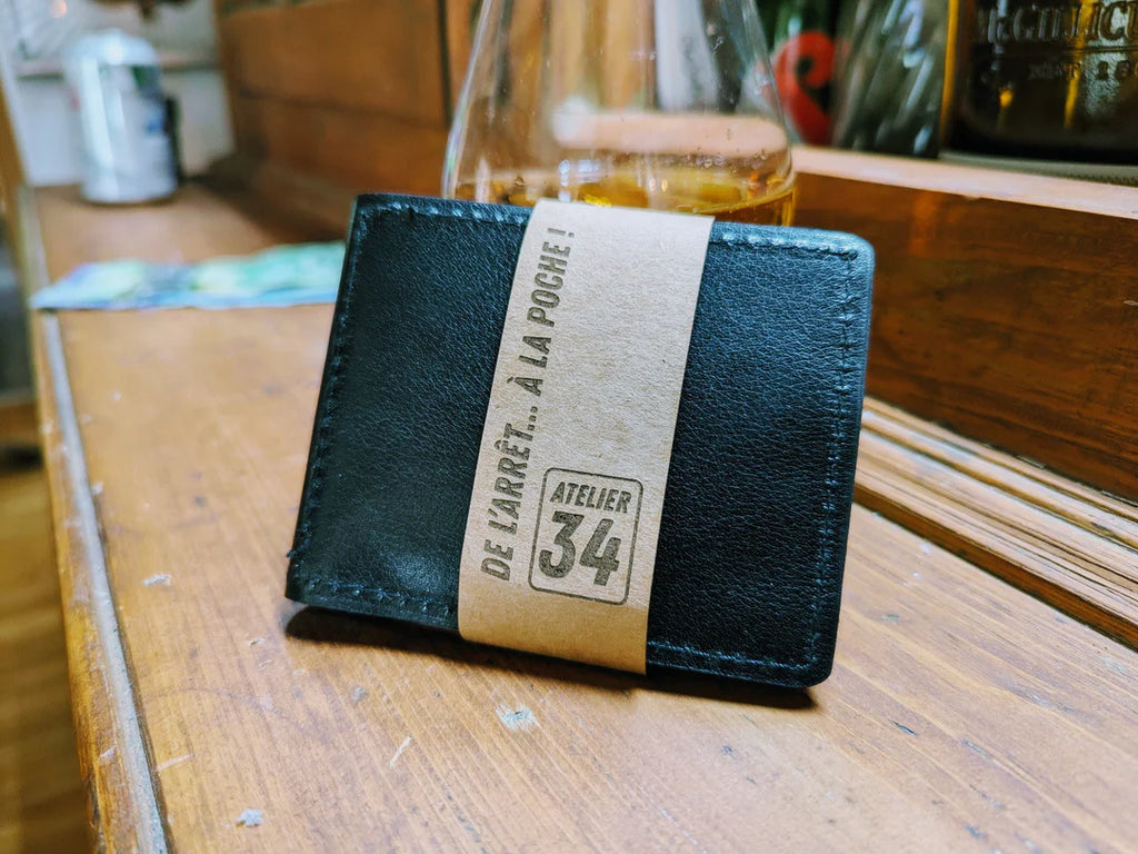 Portefeuille D&R argent et noir (49)