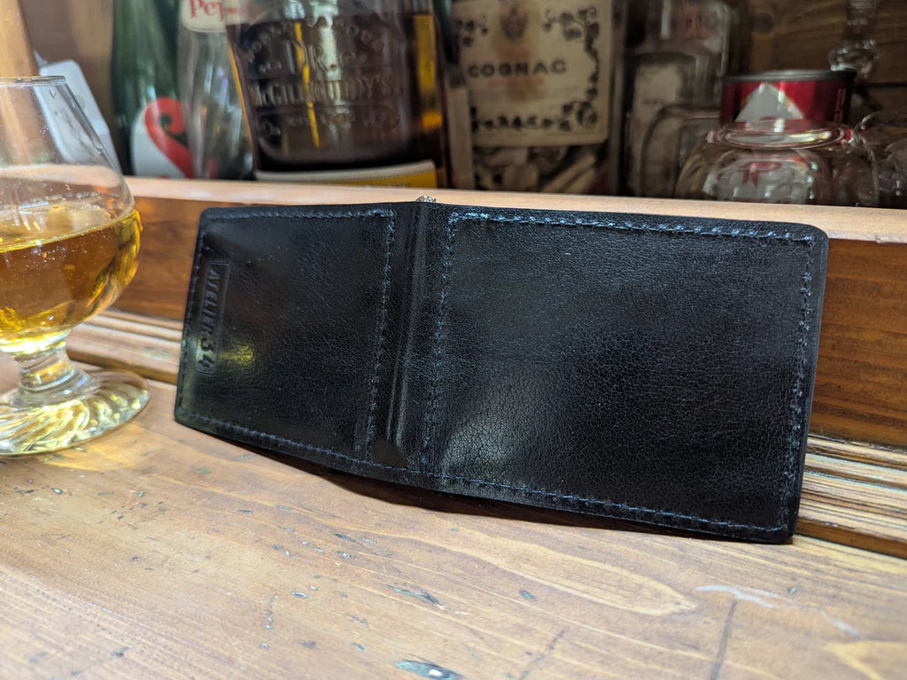 Portefeuille D&R argent et noir (49)