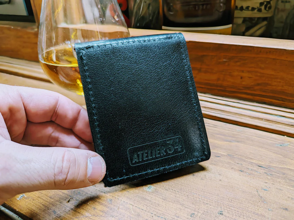 Portefeuille D&R argent et noir (49)