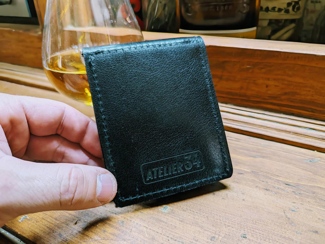 Portefeuille D&R argent et noir (49)