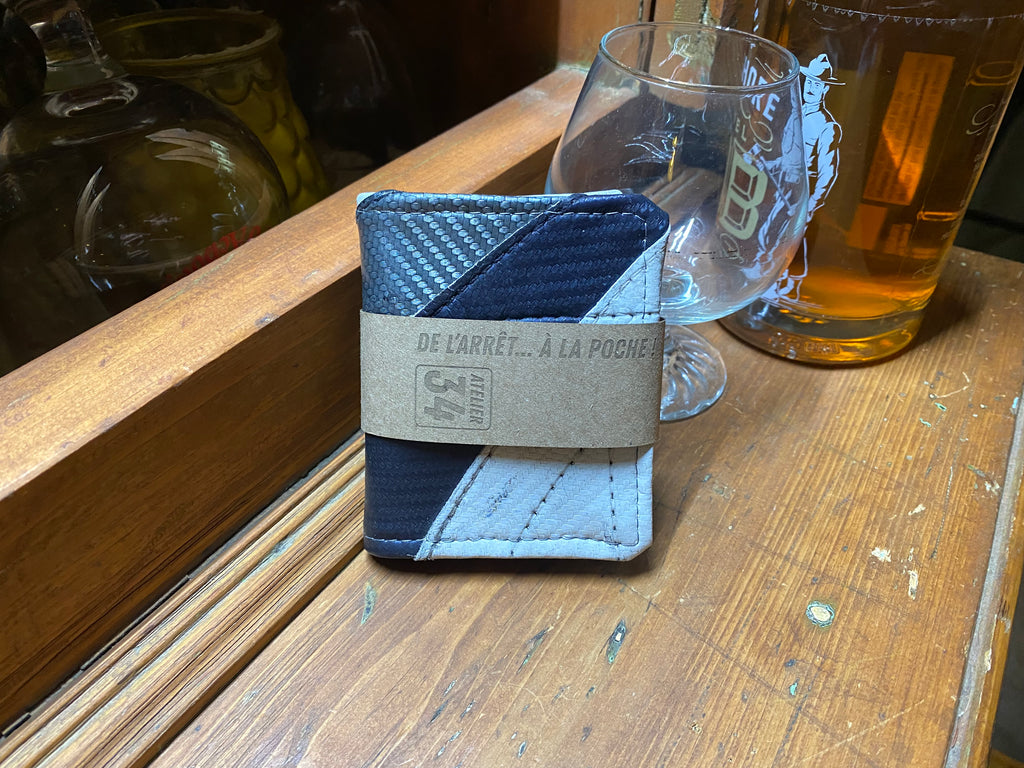 Portefeuille vaughn Epic Bleu et Blanc (98)