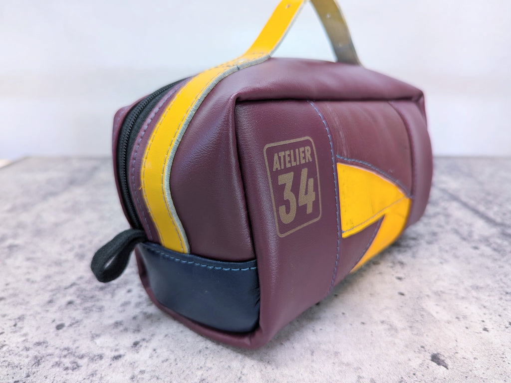 Trousse de sport Violet et Jaune