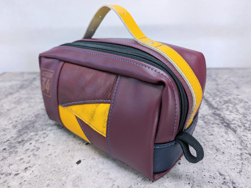 Trousse de sport Violet et Jaune