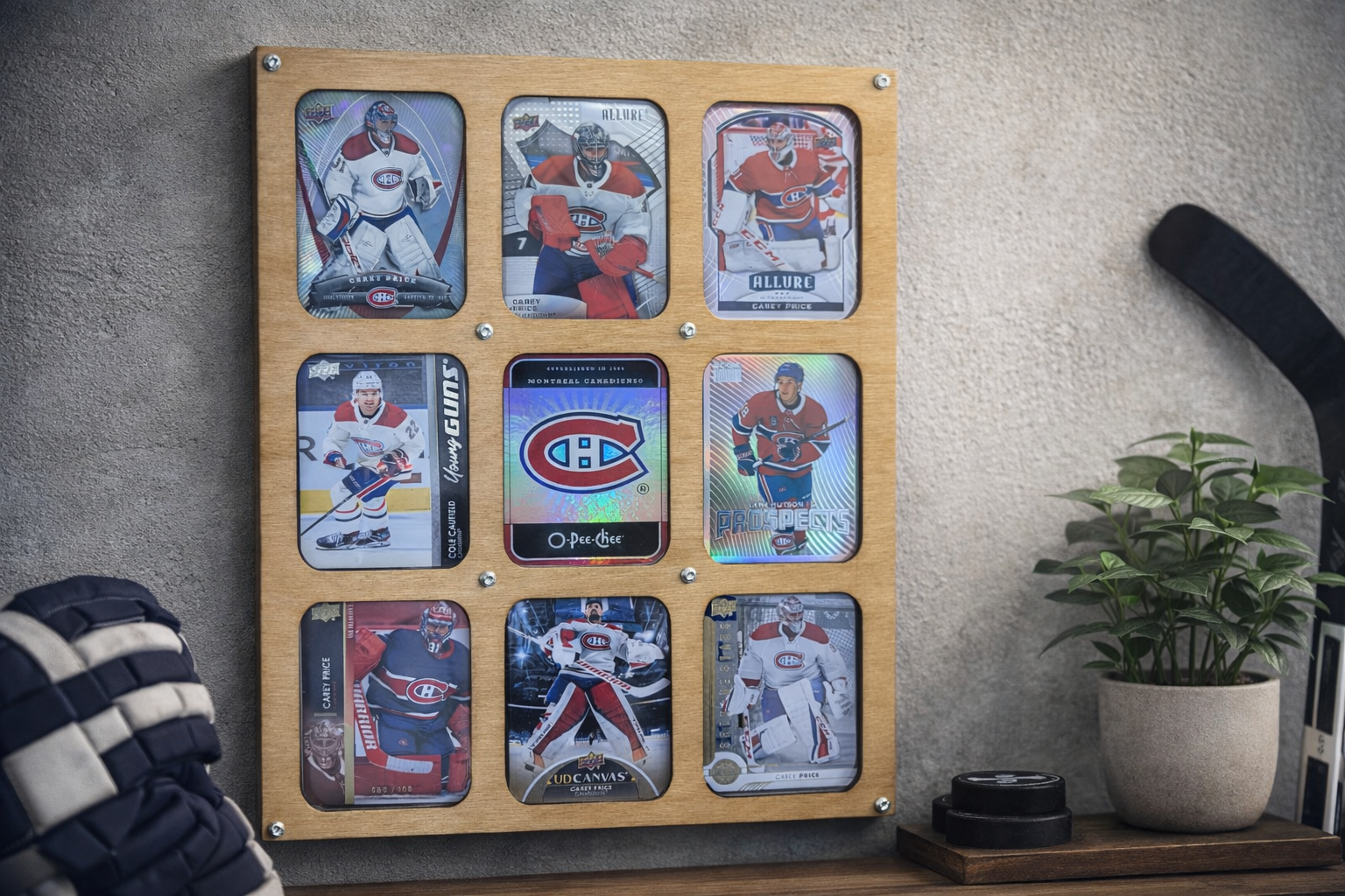 Cadre carte de collection Naturel