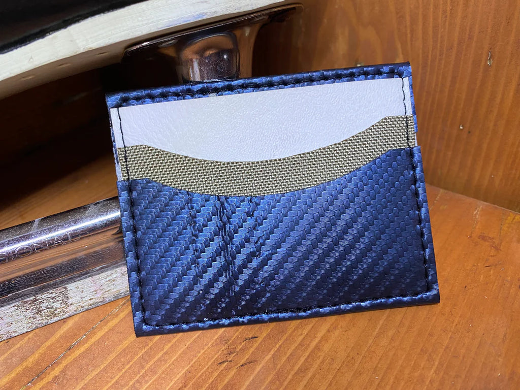 Porte-cartes bleu et vert (149)