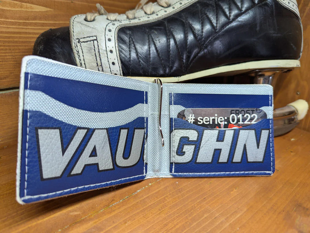 Portefeuille Vaughn gris et bleu (122)