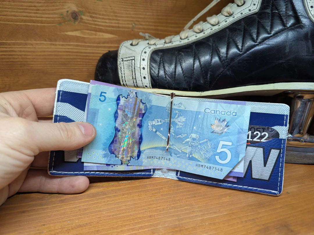 Portefeuille Vaughn gris et bleu (122)