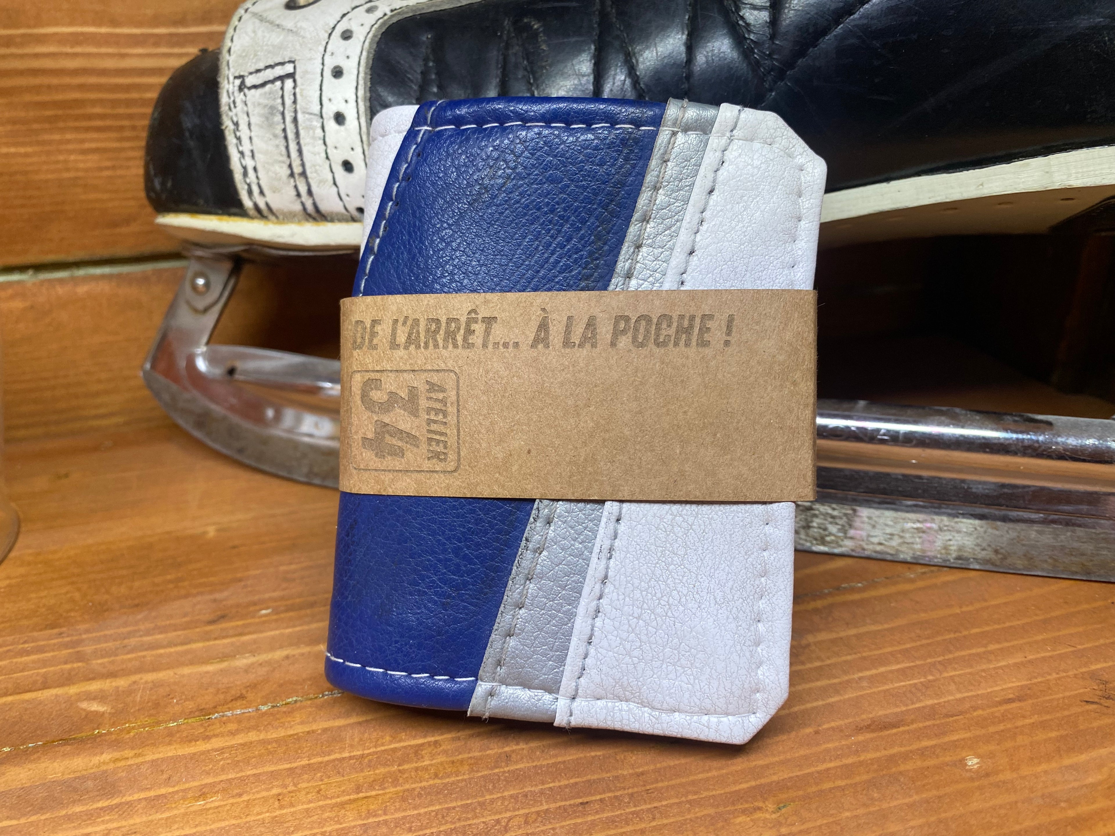 Portefeuille Reebok bleu, blanc et gris (133)